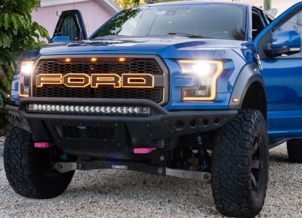 automotive. accessories. lights. grill. f150. raptor.